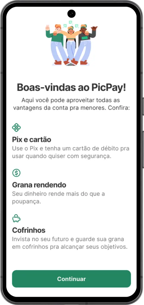 Boas vindas ao PicPay