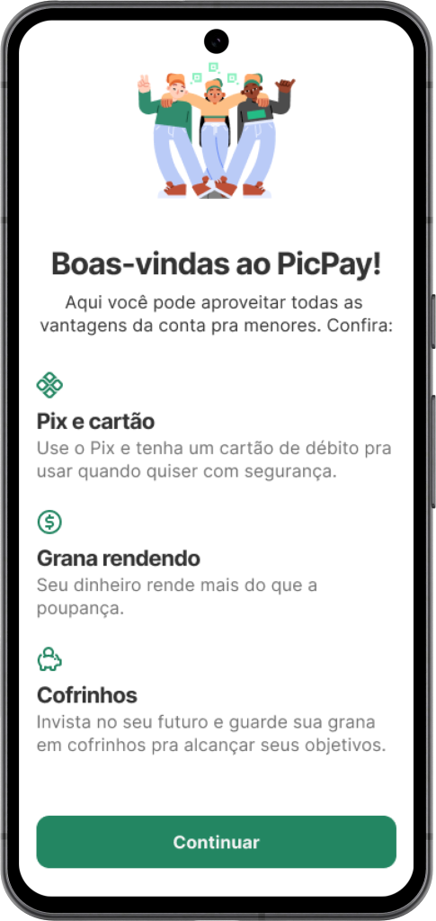 Boas vindas ao PicPay