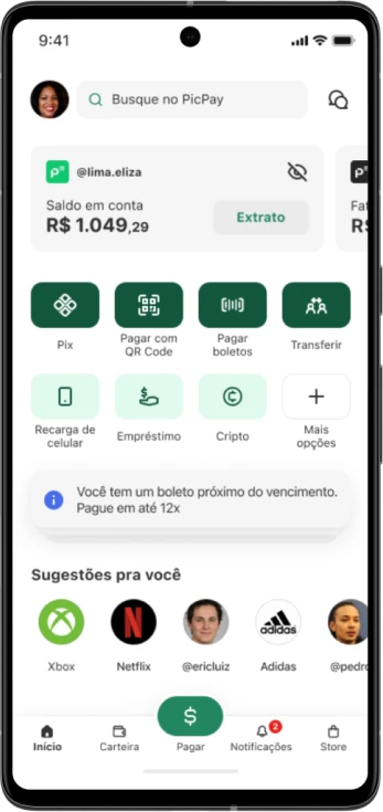 Home do app